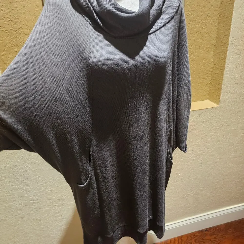 Victoria’s Secret Lightweight Knit Sweater Dress XS Cowl Neck  Boho Cottagecore - Picture 8 of 16